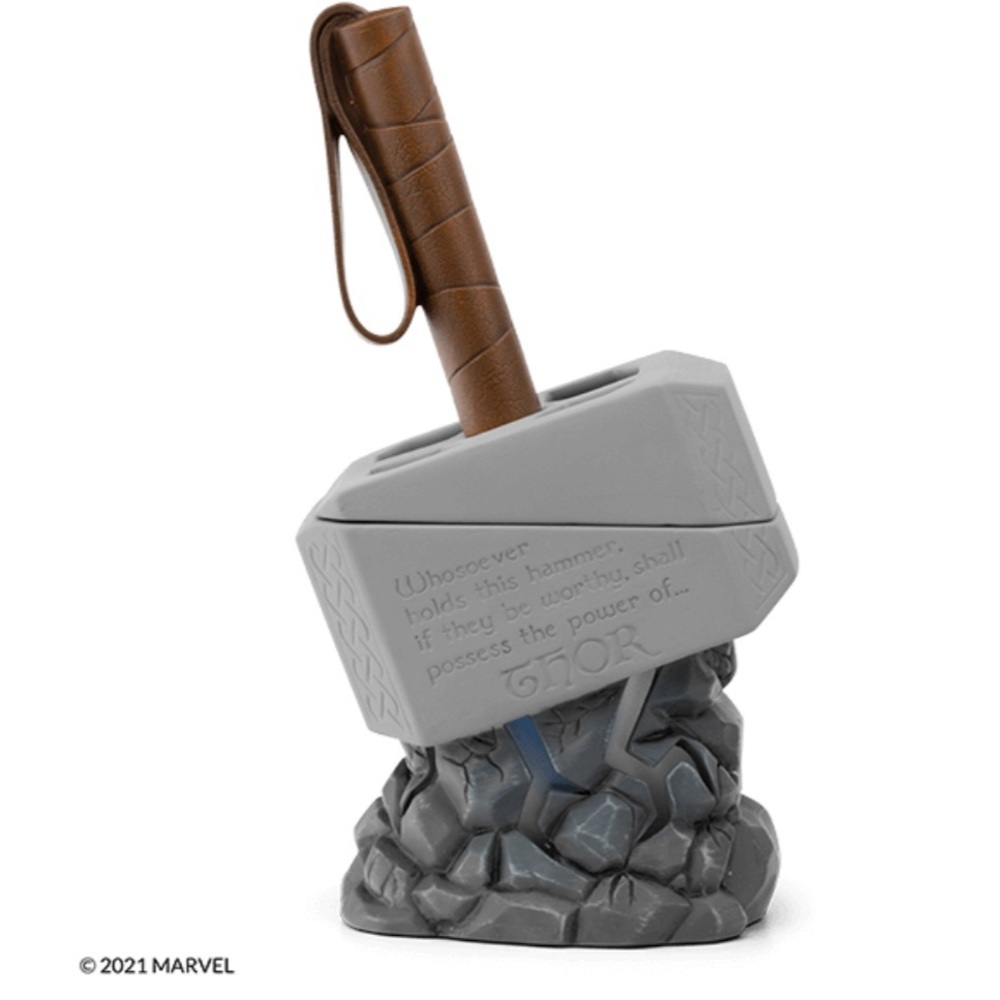 Scentsy Marvel “Thor’s Hammer” Warmer DISCONTINUED - NEW